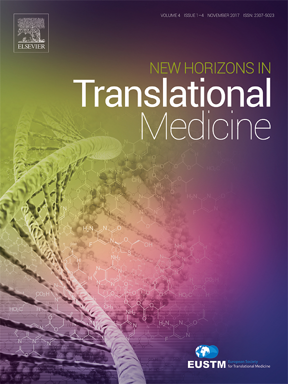 Go to journal home page - New Horizons in Translational Medicine
